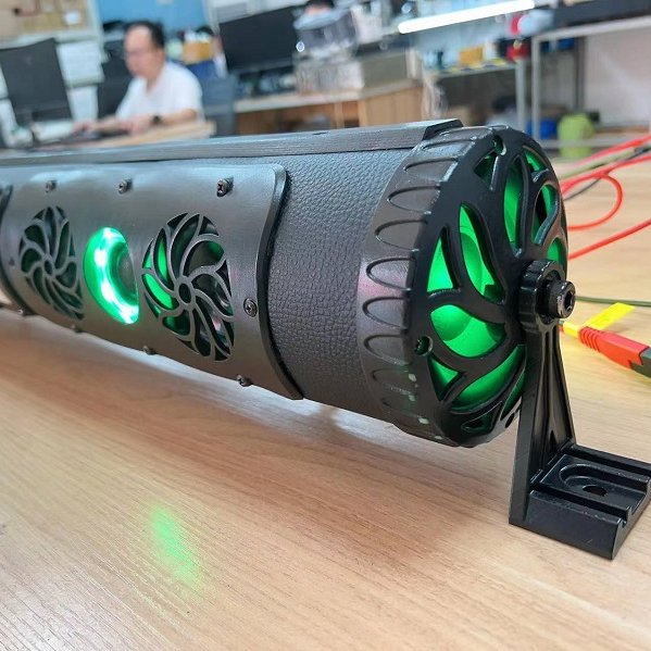 Bluetooth 24 Inch 8 Speaker Party Bar with Sound and Led Lights Speaker System UTV ATV Golfcar Speaker